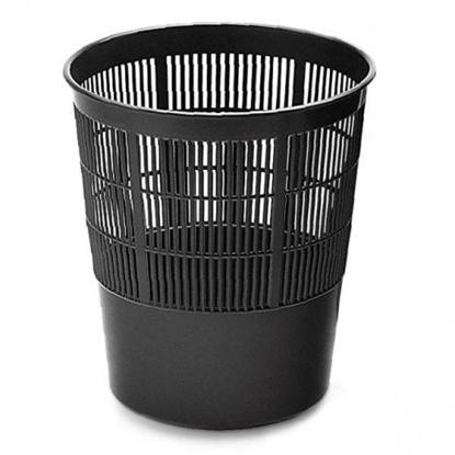 Immagine di CESTINO GETTACARTE APERTO 13LT NERO