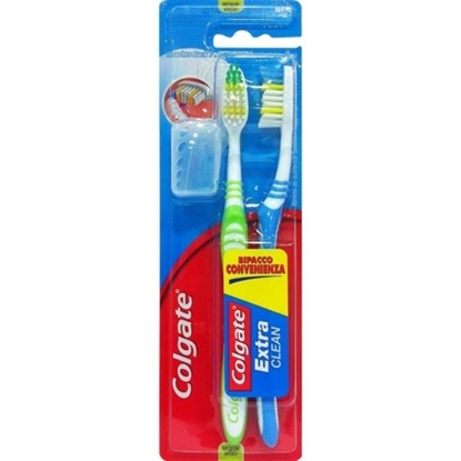 Immagine di COLGATE SPAZZ. 2PZ EXTRA CLEAN + COPRI (61010426)