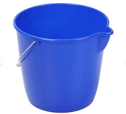 Immagine di UTILPLASTIC SECCHIO 12LT PP CON BECCO BLU