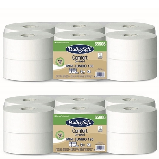 Immagine di BULKY C. IGIENICA MINI JUMBO 130MT 2V 12PZ