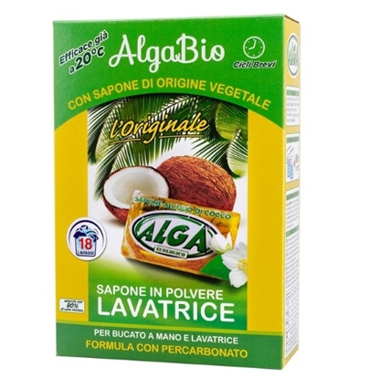 Immagine di ALGA SAP. POLV. LAV. 18LAV 990GR BUCATO A MANO OLIO COCCO