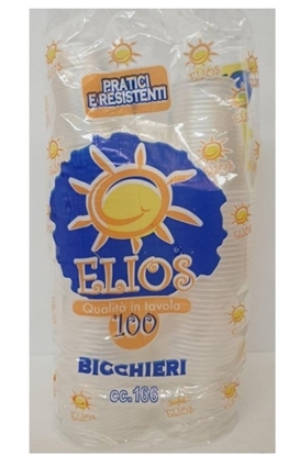 Immagine di ELIOS BICCH. 166CC 100PZ TRASPARENTE