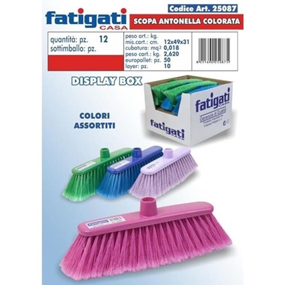 Immagine di FATIGATI SCOPA ANTONELLA COLORATA