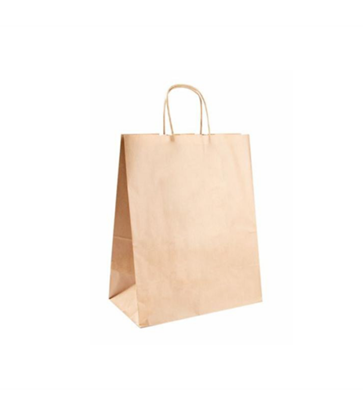 Immagine di ALMAR BUSTE IN CARTA AVANA MANICO RITORTO 18+9X25 50PZ