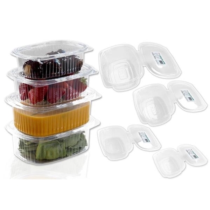 Immagine di ALMAR CONTENITORE CRISTAL ERMETICO IN PP 50PZ 375CC 11,3X12,7X5,6CM