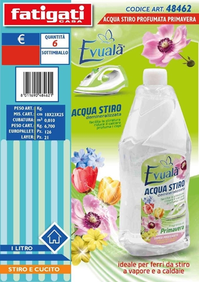 Immagine di FATIGATI EVUALA' ACQUA DA STIRO 1LT PROFUMATA PRIMAVERA
