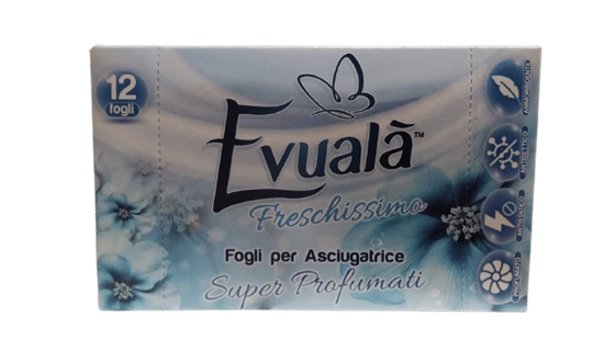 Immagine di FATIGATI EVUALA' FOGLI X ASCIUGATRICE 12PZ SUPER PROFUMATI