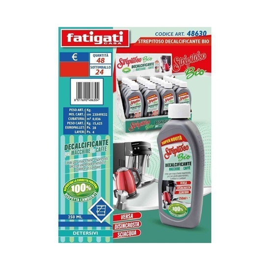 Immagine di FATIGATI STREPITOSO DECALCIFICANTE 250ML MACCHINA CAFFE' BIO