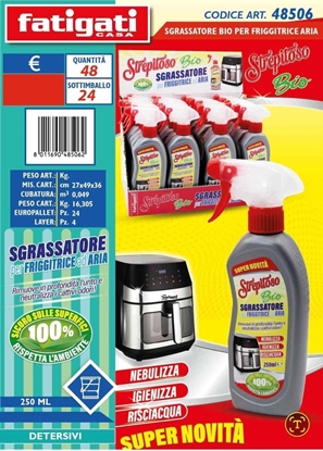 Immagine di FATIGATI STREPITOSO SGRASS. PER FRIGGITRICE 250ML BIO