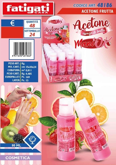Immagine di FATIGATI ACETONE 80ML FRUTTA