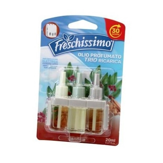 Immagine di FATIGATI FRESCHISSIMO DIFF. AMBIENTE ELETTR. RIC. TRIO 20ML SANDALO