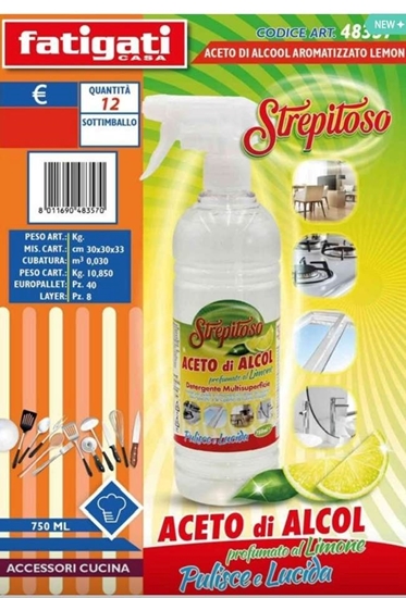 Immagine di FATIGATI STREPITOSO ACETO SPRAY 750ML LIMONE