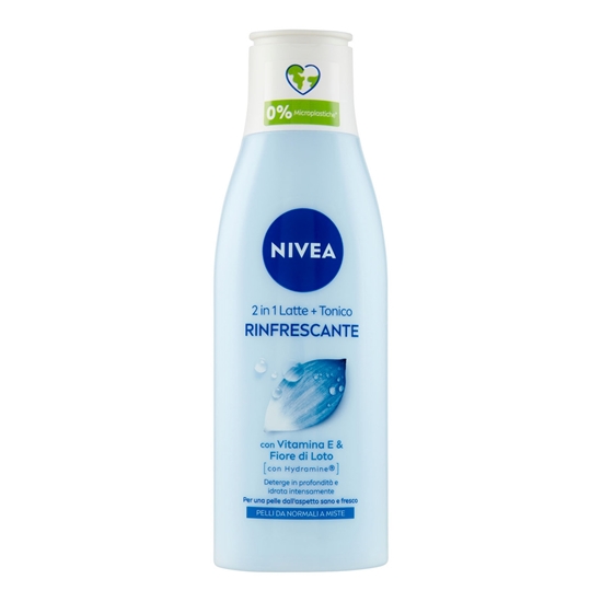 Immagine di NIVEA LATTE DETERGENTE + TONICO 200ML RINFRESCANTE VITAMINA E