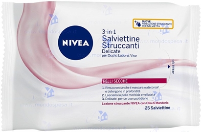 Immagine di NIVEA SALV. STRUCCANTI 25PZ DELICATE PELLI SECCHE