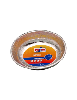 Immagine di OTTIMO VASCH. ALLUMINIO 2PZ PER POLLO