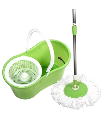 Immagine di ROCKY ROTOMOP ROTANTE CON CESTELLO STRIZZANTE 13LT E MANICO VARI COLORI