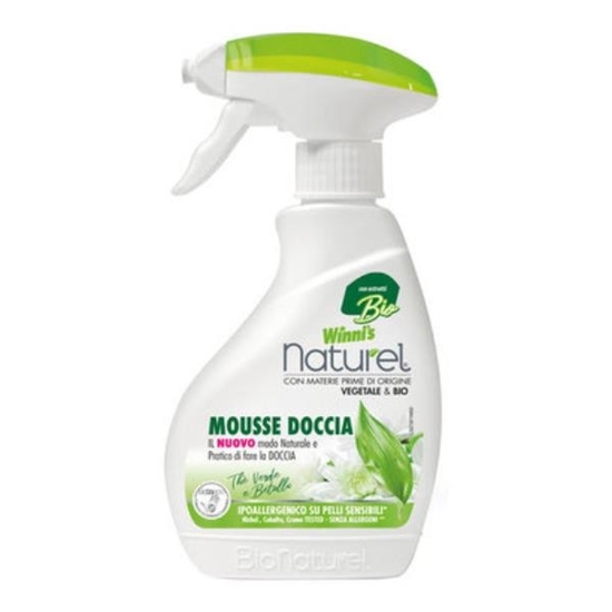Immagine di WINNI'S NATUREL MOUSSE DOCCIA 250ML THE VERDE