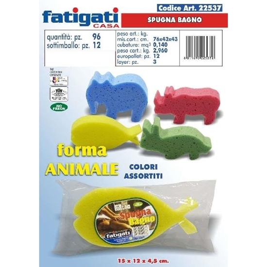 Immagine di FATIGATI SPUGNA BAGNO F/ANIMALE