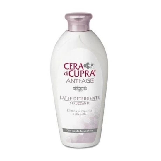Immagine di CERA DI CUPRA 200ML LATTE DETERGENTE ANTIETA' ACIDO IALURONICO