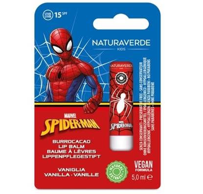 Immagine di NATURAVERDE STICK LABBRA 5GR VANIGLIA SPIDERMAN