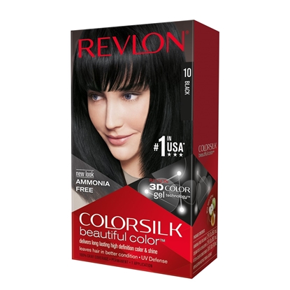 Immagine di REVLON CREMA COLORANTE SENZA AMMONIACA 10 BLACK (NERO)