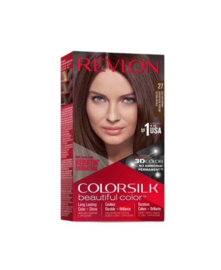 Immagine di REVLON CREMA COLORANTE SENZA AMMONIACA 27 DEEP RICH BROWN (CASTANO INTENSO)