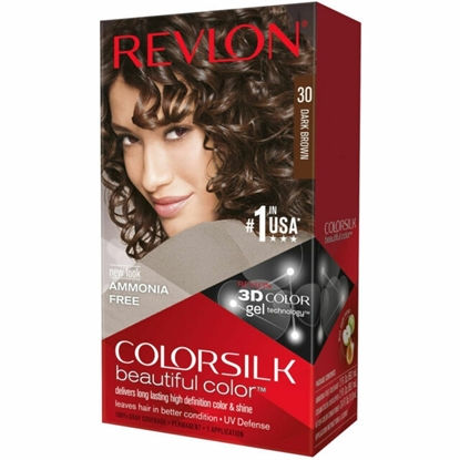Immagine di REVLON CREMA COLORANTE SENZA AMMONIACA 30 DARK BROWN (CASTANO SCURO)