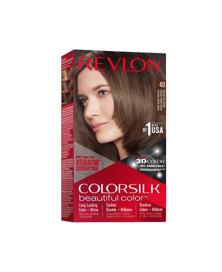 Immagine di REVLON CREMA COLORANTE SENZA AMMONIACA 40 MEDIUM ASH BROWN (CASTANO CENERE MEDIO