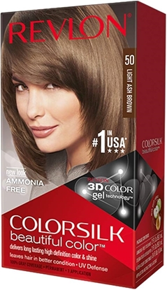 Immagine di REVLON CREMA COLORANTE SENZA AMMONIACA 50 LIGHT ASH BROWN (CASTANO CENERE CHIARO