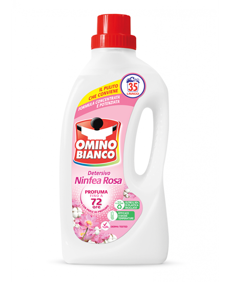 Immagine di OMINO BIANCO LAV. LIQ. 35LAV 1,4LT NINFEA ROSA (CT 3)