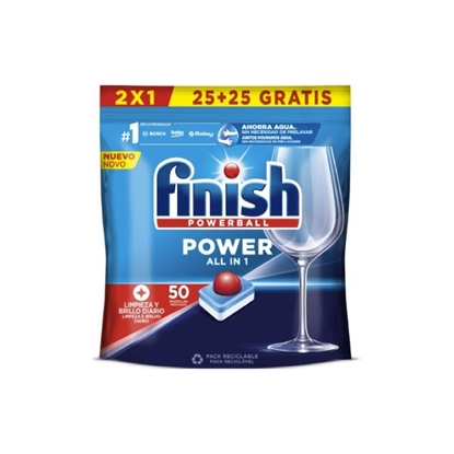 Immagine di FINISH TABS 50PZ TUTTOIN1 POWER REGULAR