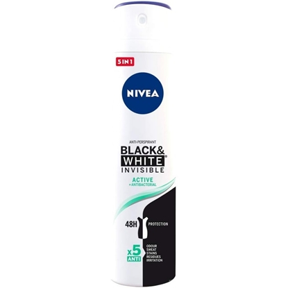 Immagine di NIVEA DEO SPRAY 200ML BLACK & WHITE INVISIBLE ACTIVE
