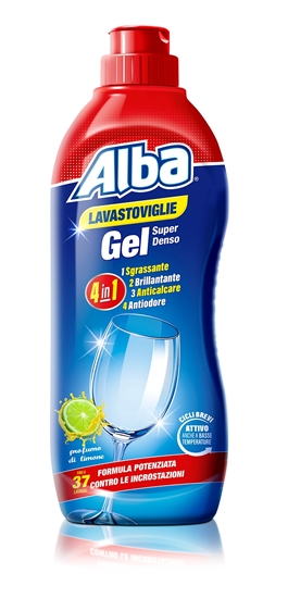 Immagine di ALBA GEL LAVASTOVIGLIE LIQ. 750ML 37LAV CLASSICO 4IN1