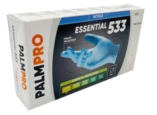 Immagine di TULIP GUANTI NITRILE PALMPRO BLU 100PZ M