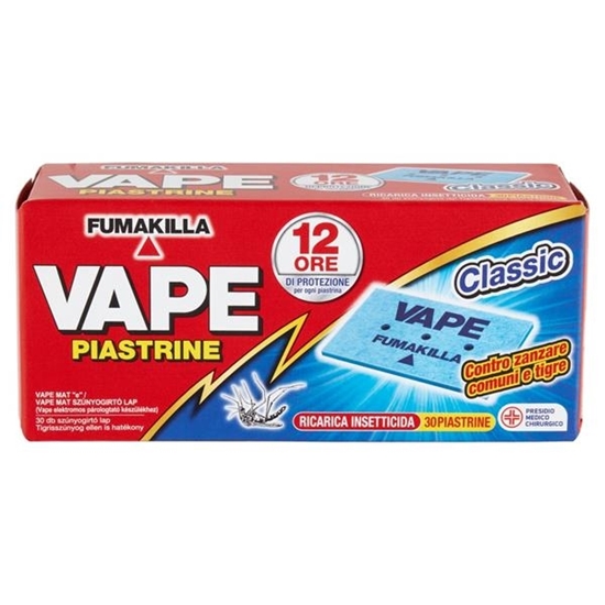 Immagine di VAPE PIASTRINE ZANZARE 30PZ CLASSICHE (GA1889100)