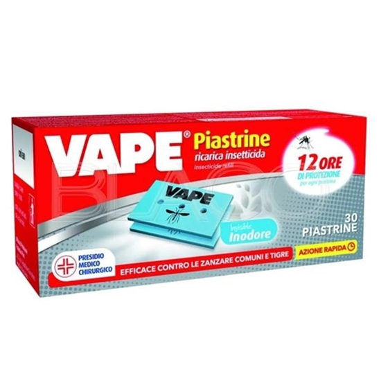 Immagine di VAPE PIASTRINE ZANZARE 30PZ INODORE (GA1889800)