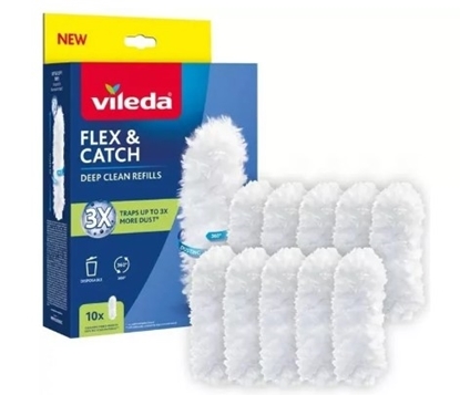 Immagine di VILEDA FLEX&CATCH RIC. PIUMINO CATTURAPOLVERE 10PZ