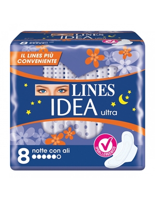 Immagine di LINES IDEA ULTRA 8PZ NOTTE ALI