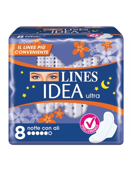 Immagine di LINES IDEA ULTRA 8PZ NOTTE ALI