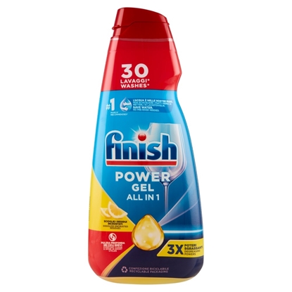 Immagine di FINISH POWER GEL 600ML LIMONE (CT 12)
