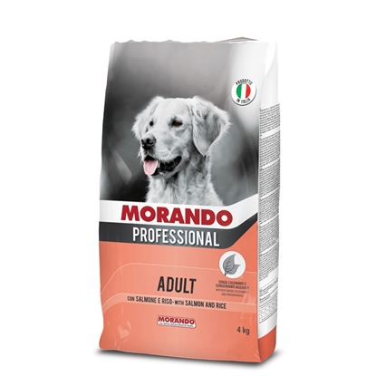 Immagine di MORANDO PROFESSIONAL CANE CROCCHETTE ADULT 4KG SALMONE E RISO
