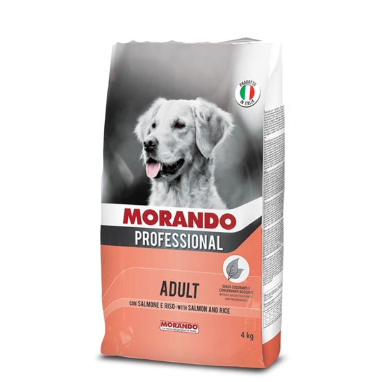 Immagine di MORANDO PROFESSIONAL CANE CROCCHETTE ADULT 4KG SALMONE E RISO