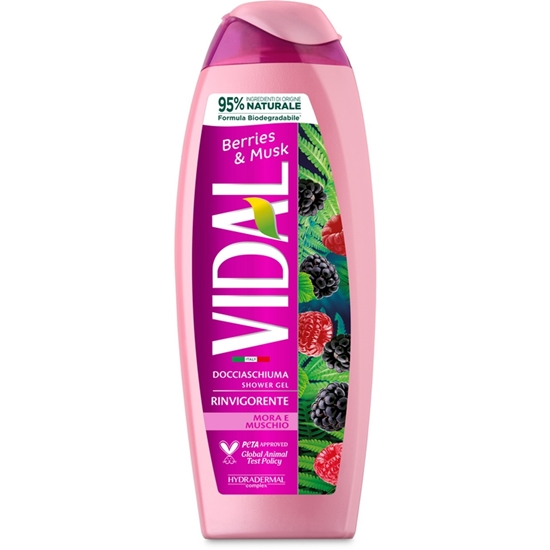 Immagine di VIDAL DOCCIA 250ML MORA & MUSCHIO NEW BIO