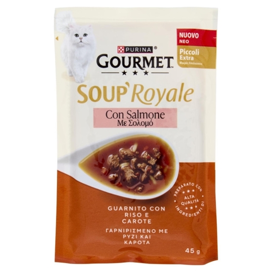 Immagine di GOURMET GATTO ROYALE SOUP MINESTRA 45GR SALMONE