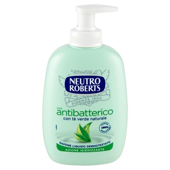 Immagine di N. ROBERTS SAP. LIQ. 200ML A/BATTERICO AL THE VERDE
