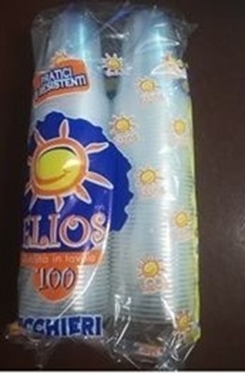Immagine di ELIOS BICCH. 200CC 100PZ TRASPARENTE