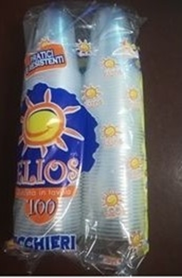 Immagine di ELIOS BICCH. 200CC 100PZ TRASPARENTE