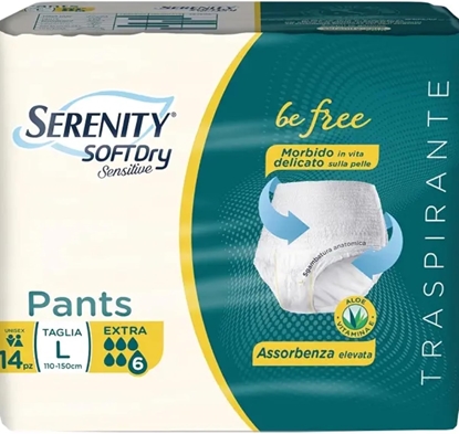 Immagine di SERENITY PANTS TRASPIRANTE 14PZ EXTRA GIORNO L
