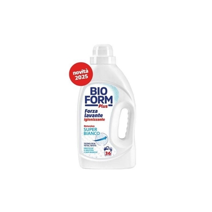 Immagine di BIOFORM PLUS LAV. LIQ. IGIENIZZ. 1,625LT 36LAV SUPERBIANCO