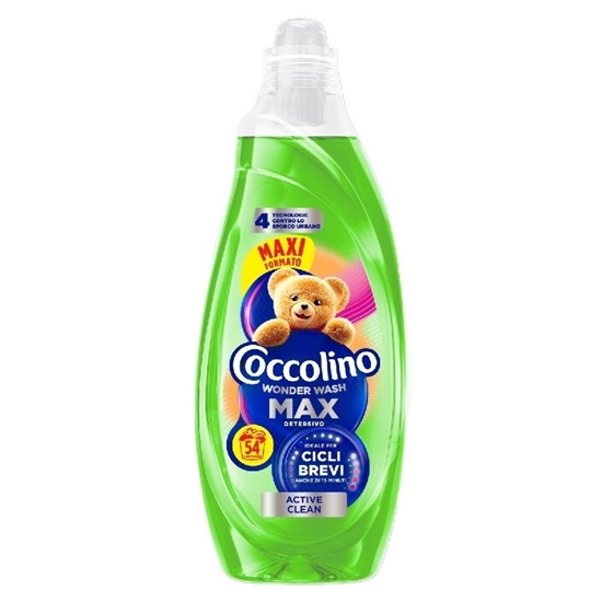 Immagine di COCCOLINO LAV. LIQ. 54LAV 2160ML WONDER WASH MAX ACTIVE CLEAN